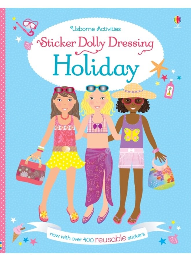 Sticker Dolly Dressing Holiday - Paperback