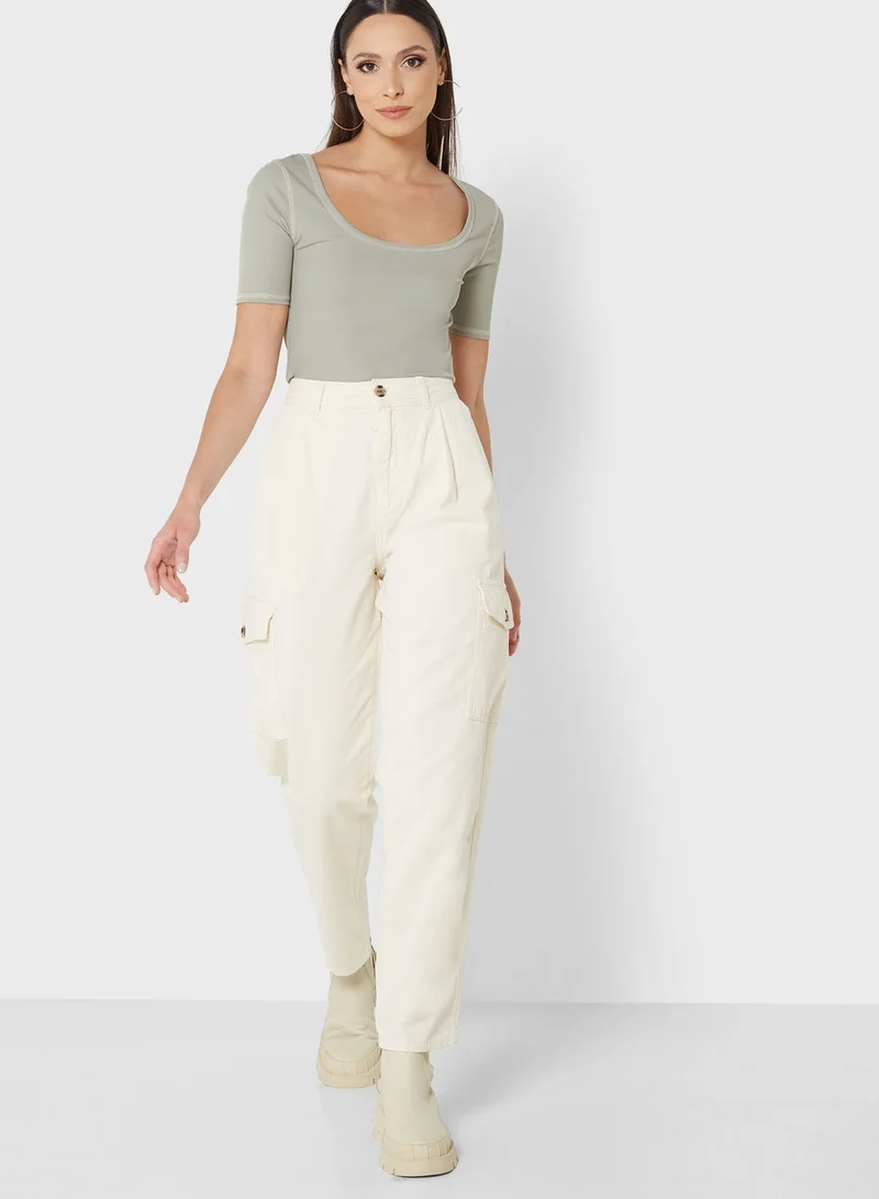 TOPSHOP Pocket Detail Pants