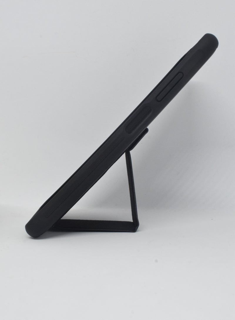 BORTONY Protective Case Cover With Finger Grip Stand For Samsung Galaxy A03S - Image 3