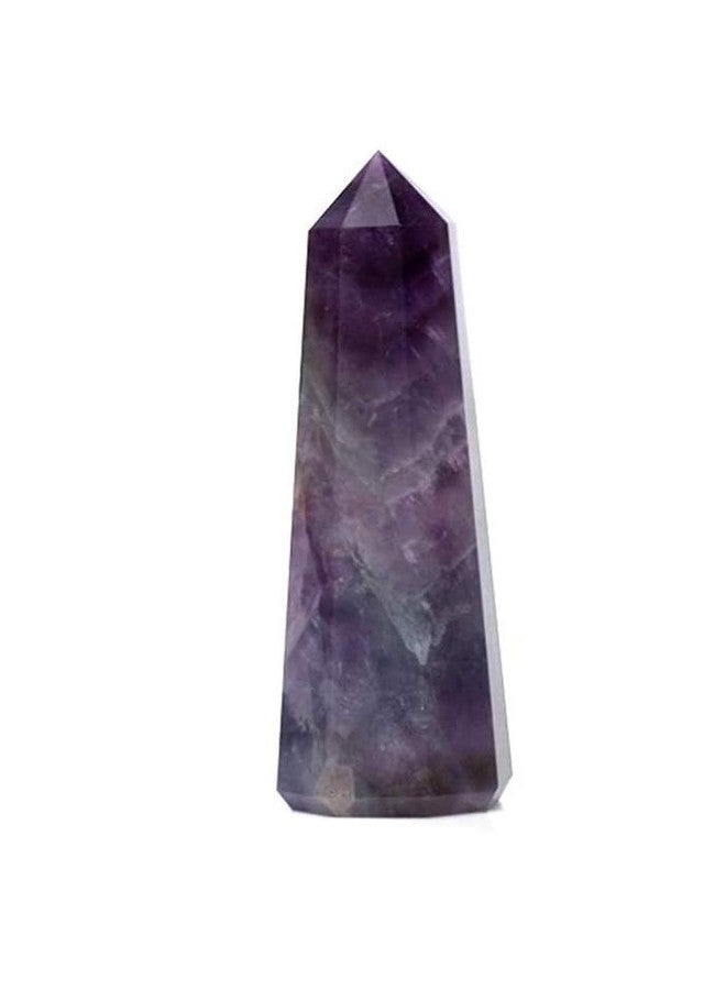 Astroghar Natural Amethyst 3 inch Pencil Wand for Reiki Healing and Grid Making - Image 2