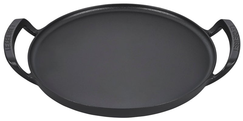 Le Creuset Alpine Outdoor Collection Enameled Cast Iron Pizza Pan, 15" - Image 1