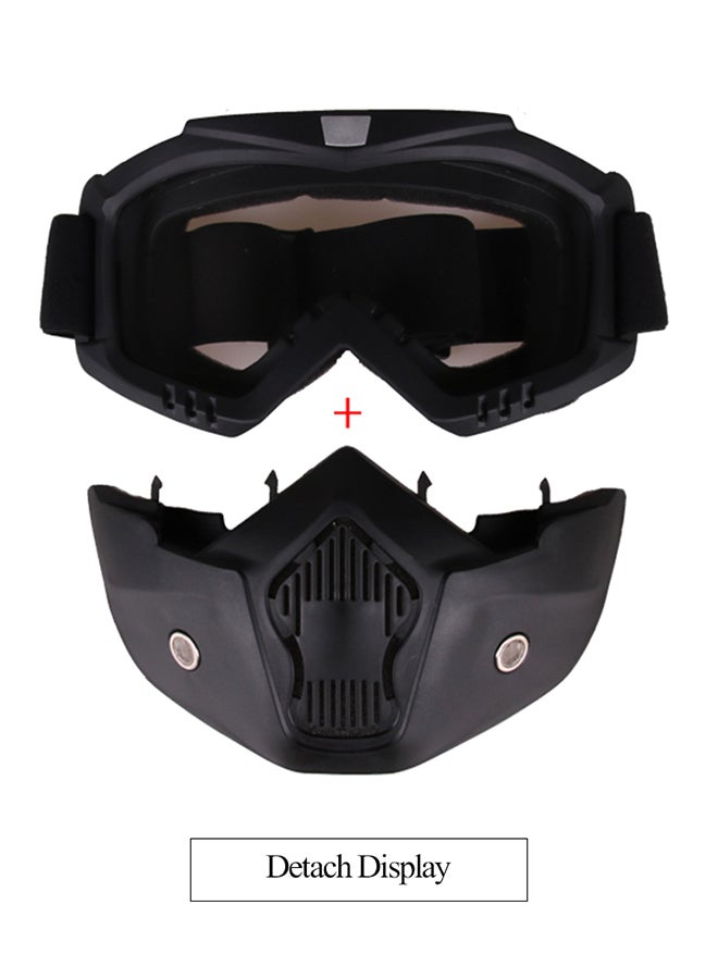 Motorcycle Helmet Protective Face Mask Shield - Image 2