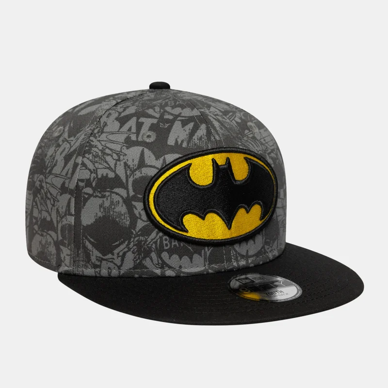 NEW ERA Black Kids' DC Batman 9FIFTY Snapback Cap  | Best Price UAE
