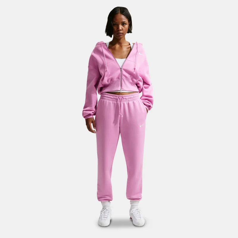 Nike Purple Women's Sportswear Phoenix Fleece Sweatpants for Women | Best Price UAE