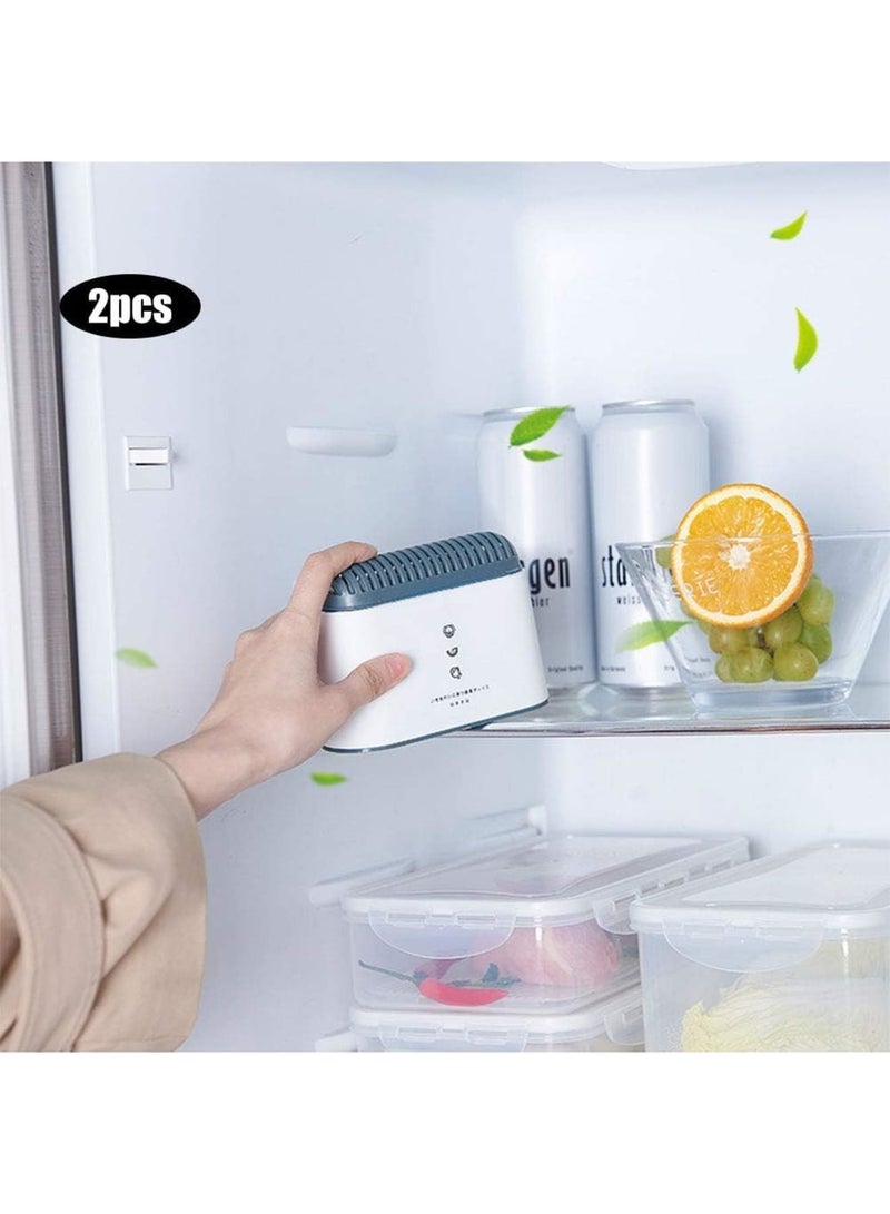 SOLARAE 2pcs Refrigerator Deodorizer,Air Purifying Bag,Bamboo Activated Charcoal Fridge Deodorizer,Odour Eliminator,Fridge and Freezer Odor Eliminator,for Closet Shoes Kitchens Basements - Image 5
