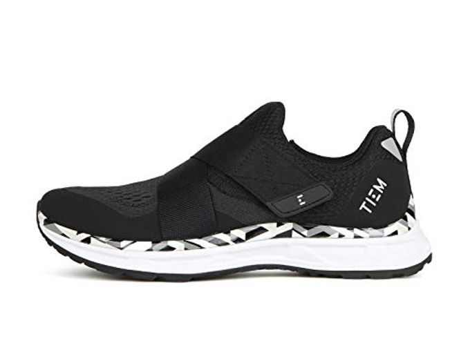 TIEM Slipstream Black Geometric Indoor Cycling Shoe, Spd Compatible (Women'S Size 9.5) - Image 2