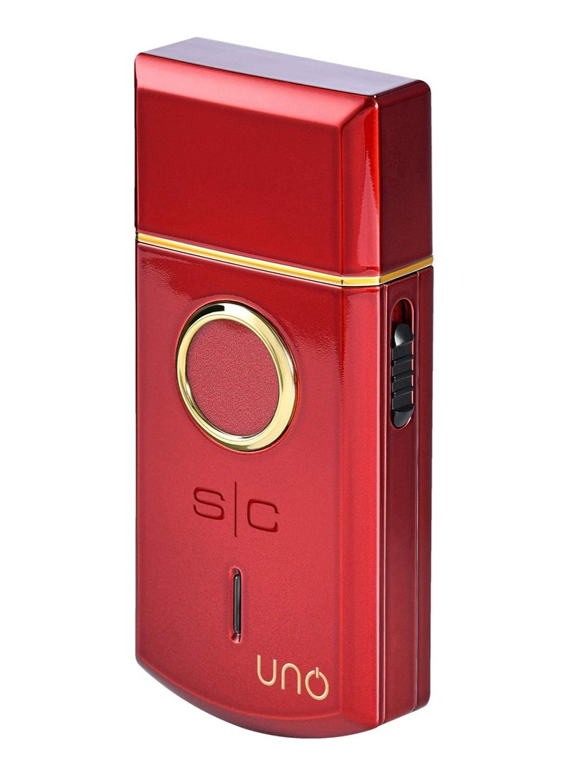 StyleCraft Uno Mini Single Foil Shaver USB Rechargeable Travel Size Red - Image 3