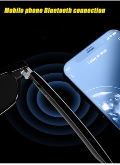 Generic Smart Glasses Bluetooth Earphones Calling Eyeglasses Wireless Voice Assistant Music Outdoor Sport  UV protection Men Women Sunglasses  - Image 4