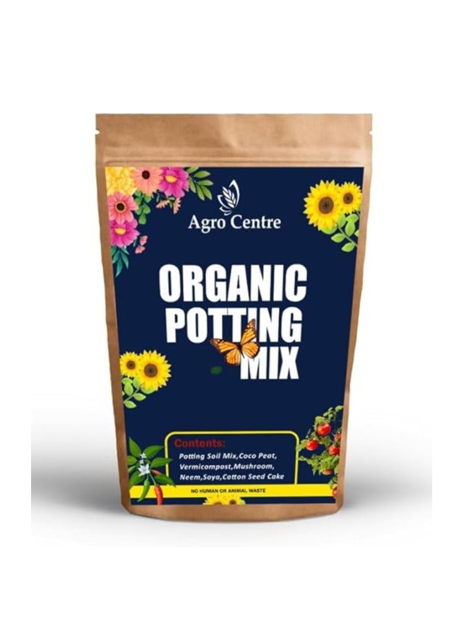 Generic Potting Mix | Organic | With Cocopeat, Vermicompost, Neem Granule, Plant Manure | Made in Italy (1 kg) 