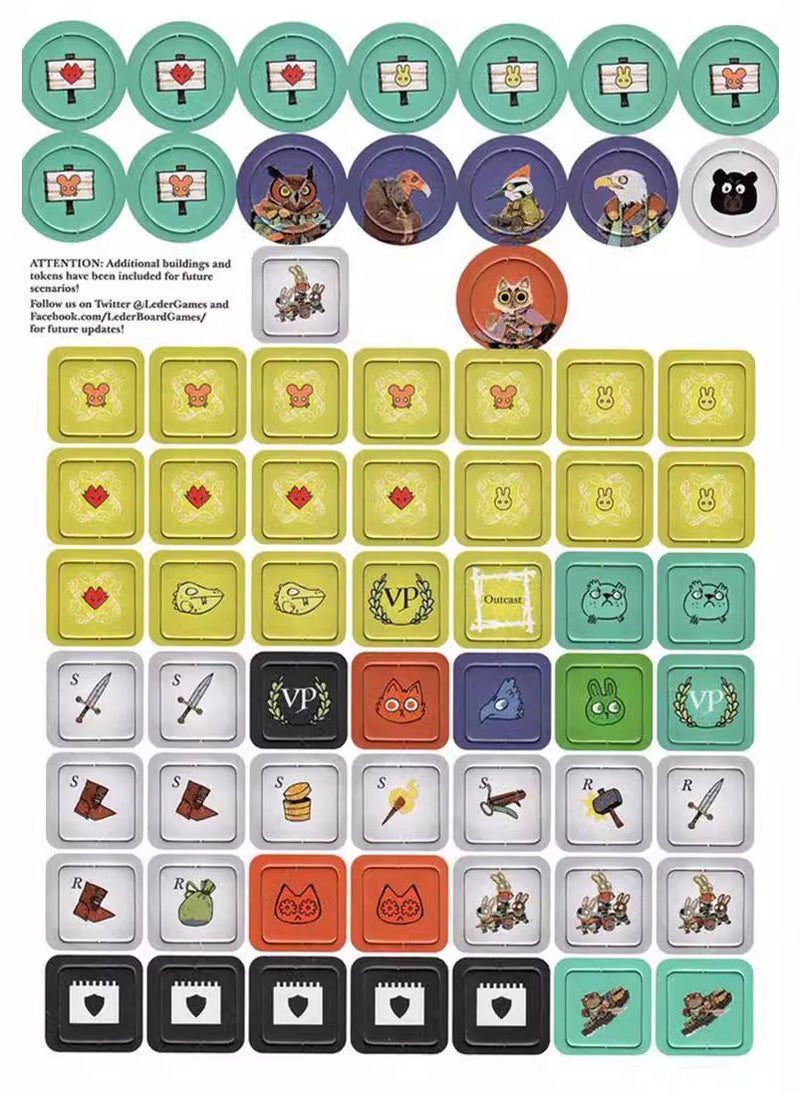 VERTEX&KAIBIN - Root Leder Games Root Board Game - Image 1