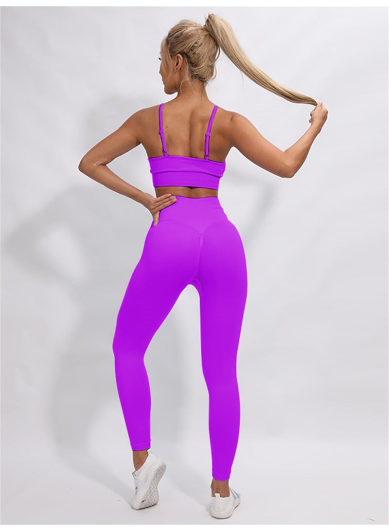 general Women's Tracksuit Seamless Yoga Set Push Up Leggings Sport Bra Gym Suit Sportswear Workout Clothing - Image 4