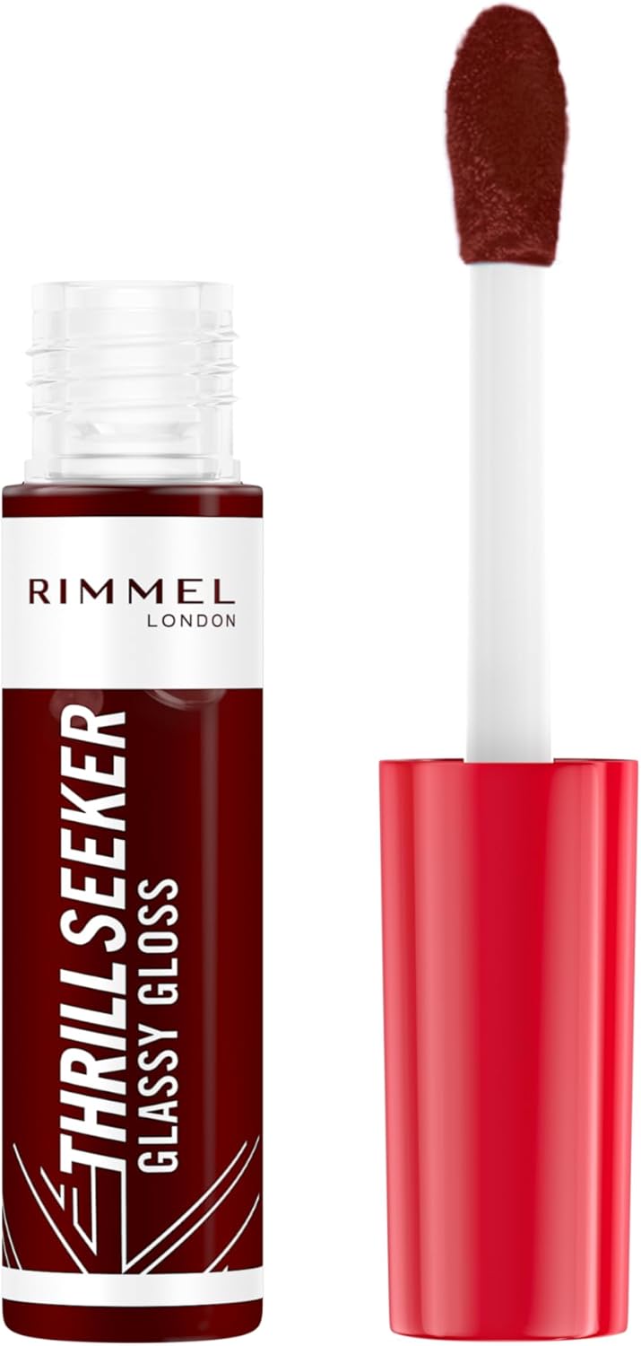 RIMMEL LONDON لميل ثريل سيكر جلاسي جلاس، فروسيد بيري - 750، 10 مل - Image 2