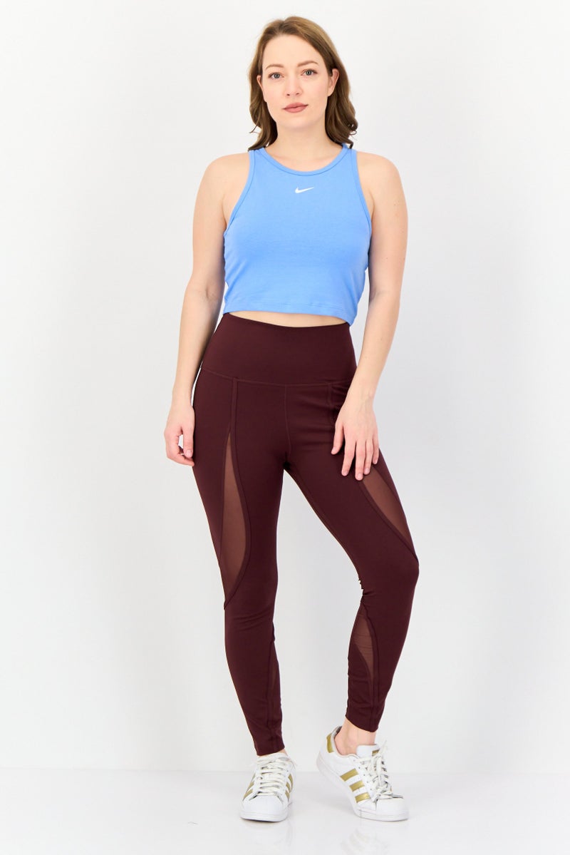 Nike قمصان رياضية نسائية بدون أكمام، أزرق فاتح - Image 3