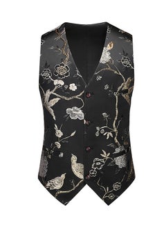 KUYING New Men's Hollowed Out Slim Fit Fashionable Plus Size suit Vest  - Image 1