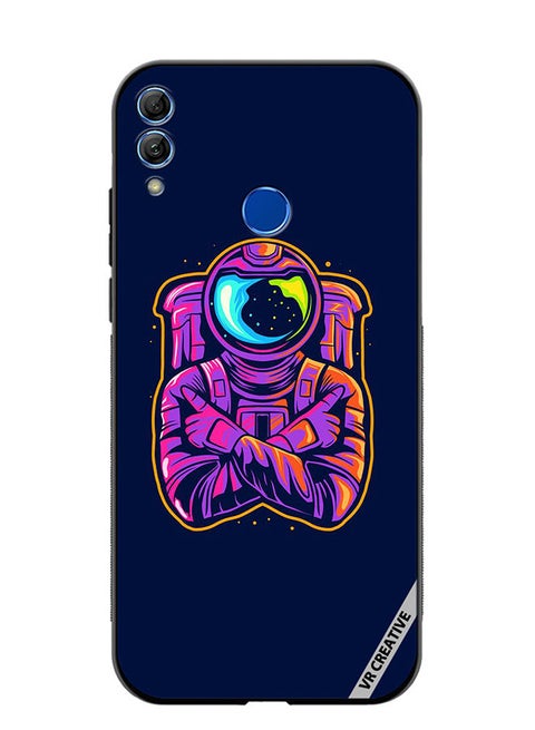 Protective Case Cover For Honor 10 Lite Cool Astro Design Multicolour