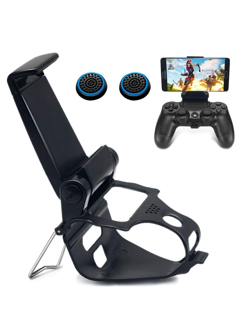 Y&D Phone Clip for PS4 Controller Holder, Mobile Game Adjustable Holder Smart Controller, Playstation4 Remote Play - Image 1