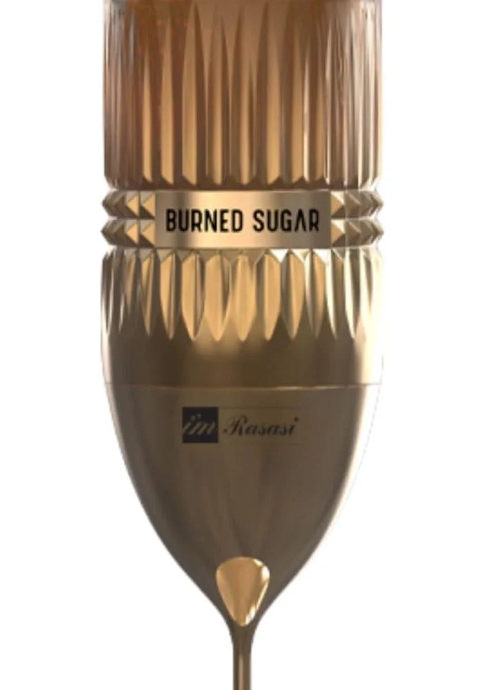 الرصاصي I'M Rasasi - Burned Sugar Extrait De Parfum Spray 100ml for Men – Sweet Caramel with Wheat, Apricot & Praline