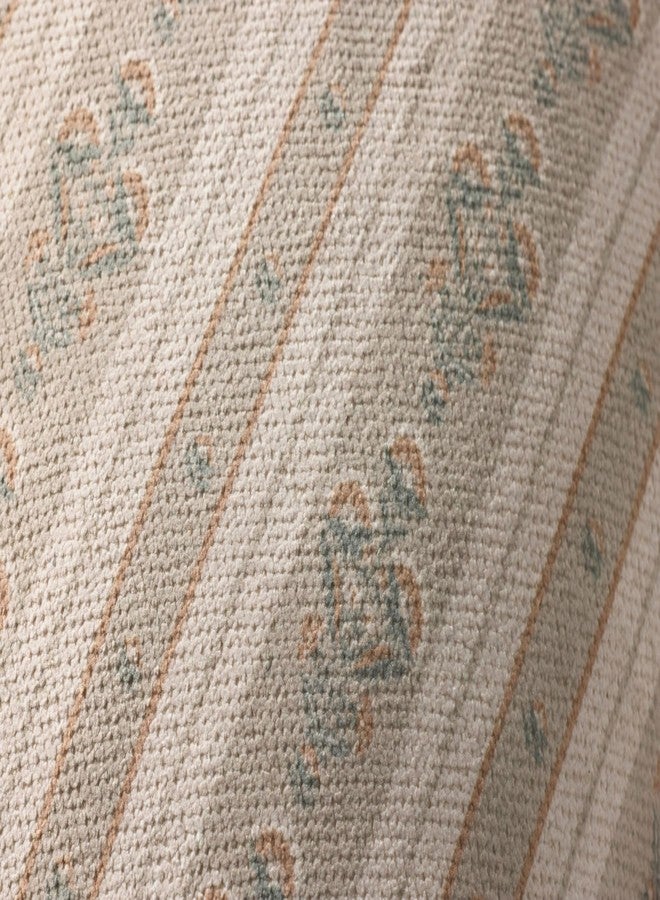 لولوي غطاء وسادة فقط من مجموعة لولوي كريس لوفز جوليا ليزل PCJ0040، لون عاجي/متعدد الألوان، مقاس 20 بوصة × 20 بوصة - Image 4