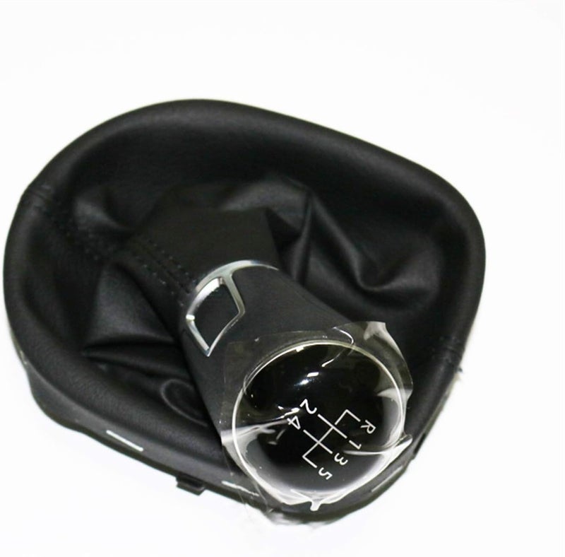 Gear Shift Knob with Leather Cover for VW Touran - Image 1