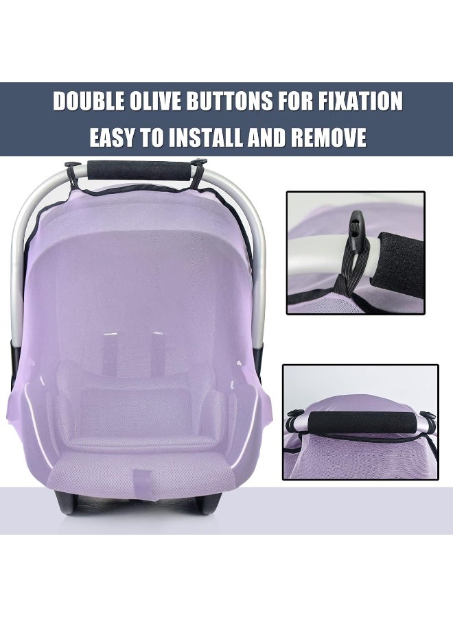 Sysmie Mosquito Net for Baby Car Seats, Infant Car Seat Insect Mesh Net - Image 2