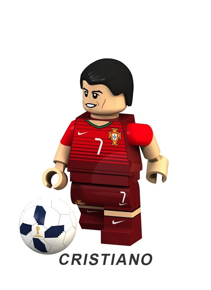 KUYING - Football Star Series World Cup Match Building Block Artifacts Assembly Toys - Image 1