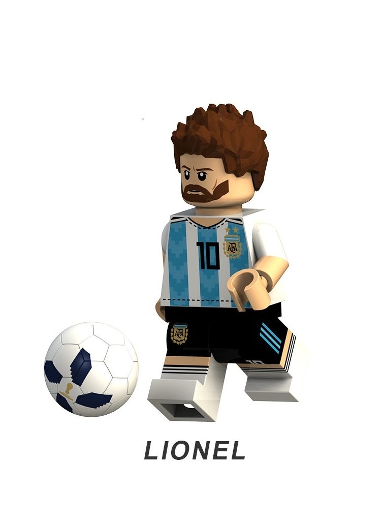 KUYING - Football Star Series World Cup Match Building Block Artifacts Assembly Toys - Image 1