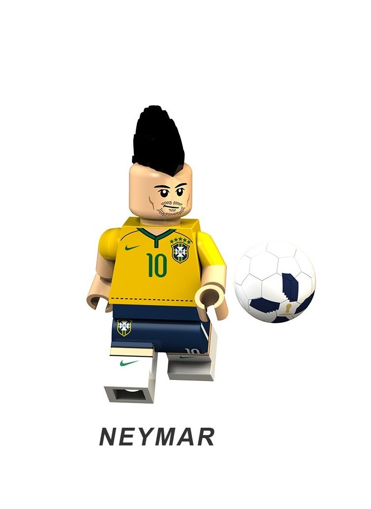 KUYING - Football Star Series World Cup Match Building Block Artifacts Assembly Toys - Image 1