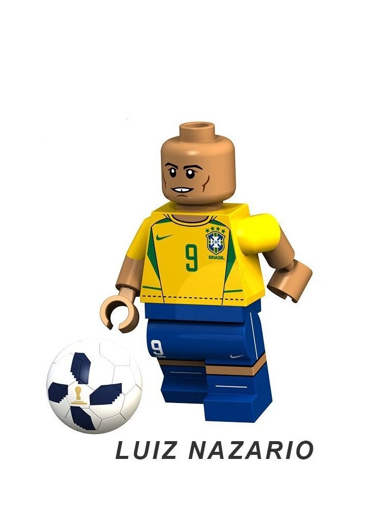 KUYING - Football Star Series World Cup Match Building Block Artifacts Assembly Toys - Image 1