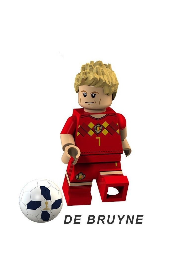 KUYING - Football Star Series World Cup Match Building Block Artifacts Assembly Toys - Image 1