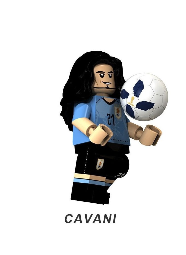 KUYING - Football Star Series World Cup Match Building Block Artifacts Assembly Toys - Image 1