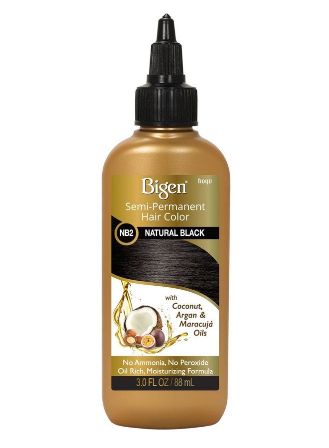 Bigen Semipermanent Haircolor Nb2 Natural Black 3 Ounce (88Ml) (2 Pack) - Image 2