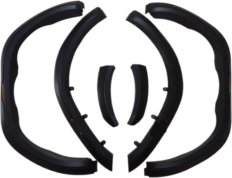 QASULER ABS Car Wheel Eyebrow Arc Ring for Toyota Hilux Revo - Image 1