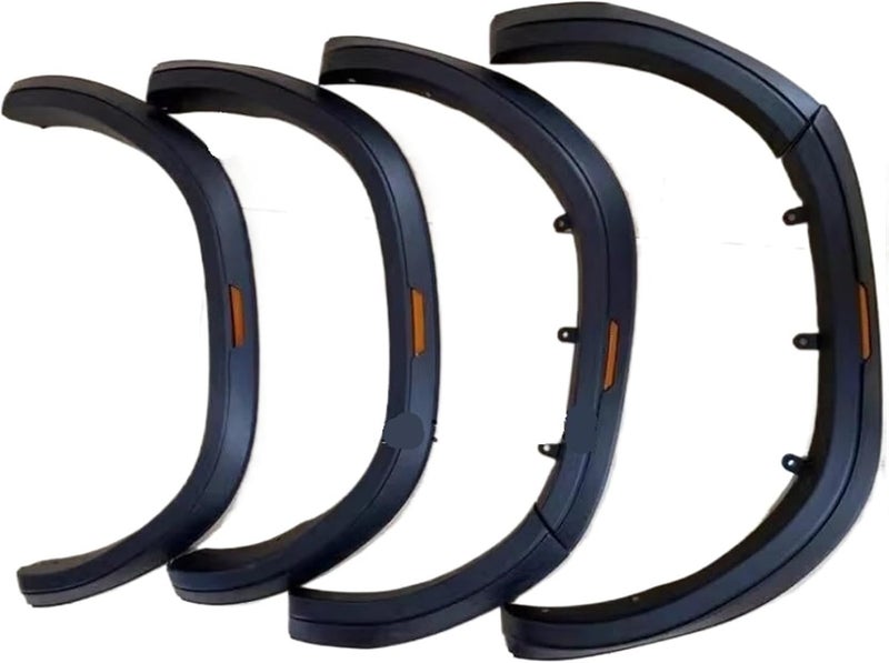 QASULER ABS Car Wheel Eyebrow Arc Ring for Toyota Hilux Revo - Image 2