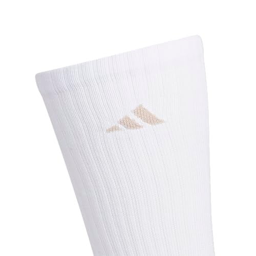 adidas Men's Athletic Cushioned 6-Pack Crew, Cushioned Crew Socks with Arch Compression for a Secure Fit - Image 3