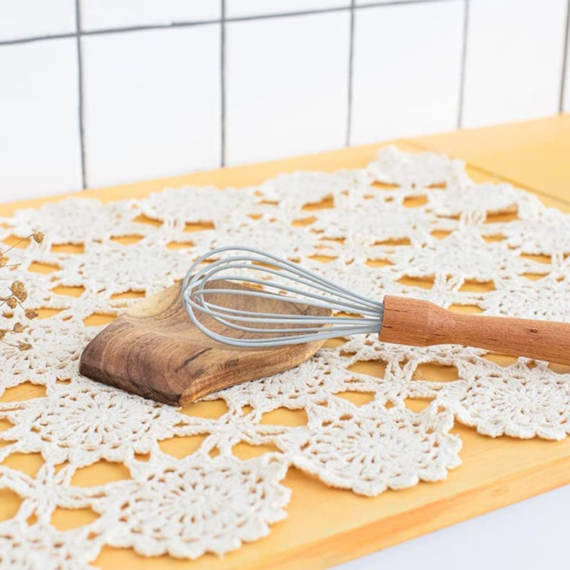 Heat Resistant Wooden Spoon Rest Ladle Holder Acacia Wood Kitchen Tableware Storage Rack for Cooking Utensil Organization - Image 4