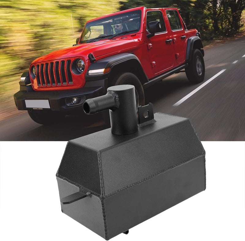Aluminium Alloy Front Engine Coolant Reservoir Tank, Expansion Bottle for Wrangler JL JLU 2018-2024 - Heatproof Durable Material, Precise Fit for Off - Road Vehicle Maintenance - Image 3