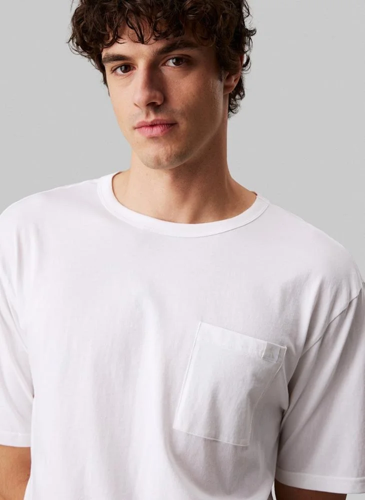 CALVIN KLEIN Logo Crew Neck T-Shirt & Boxer Set