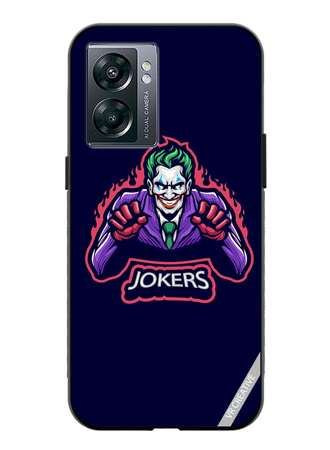 VR CREATIVE Protective Case Cover For Oppo A57 5G Joker Design Multicolour - Image 1
