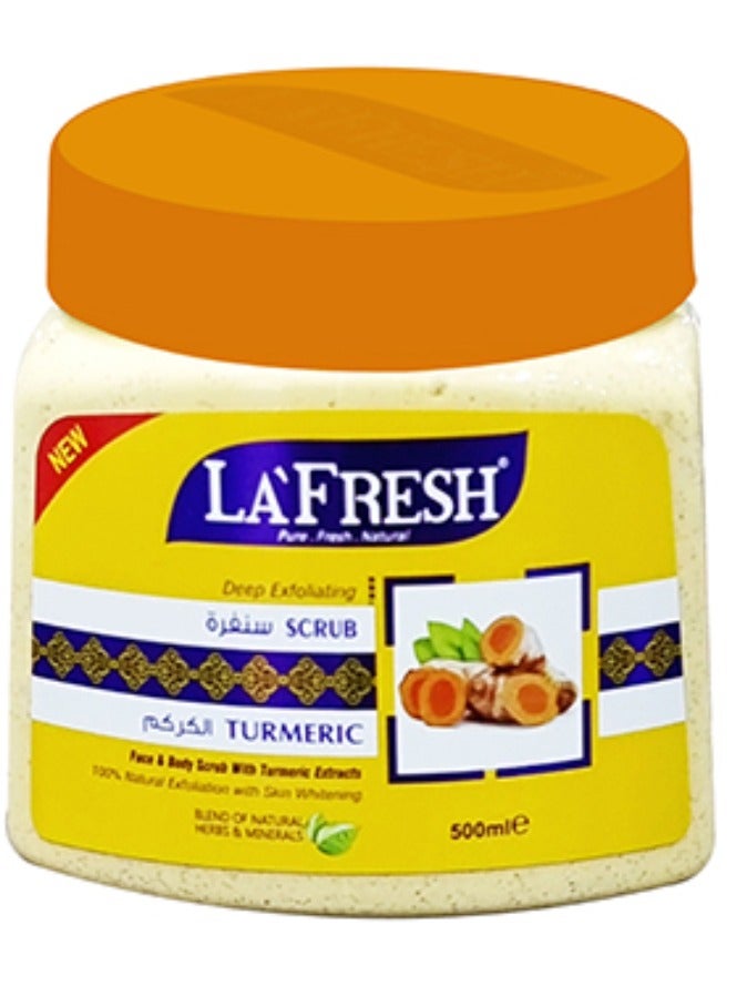لا فريش مقشر عميق بالكركم 500 مل