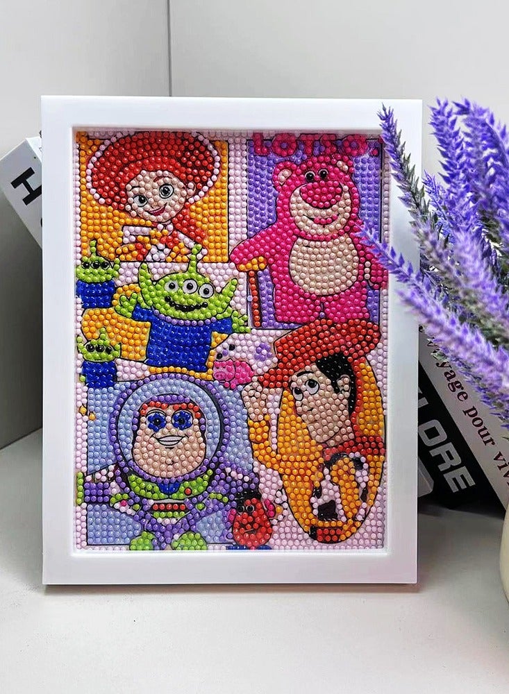 DIY Diamond Painting Material Kit High Quality Full Diamond Diamond Painting Kit Multi-Color Suitable for Adults and Children - Image 1