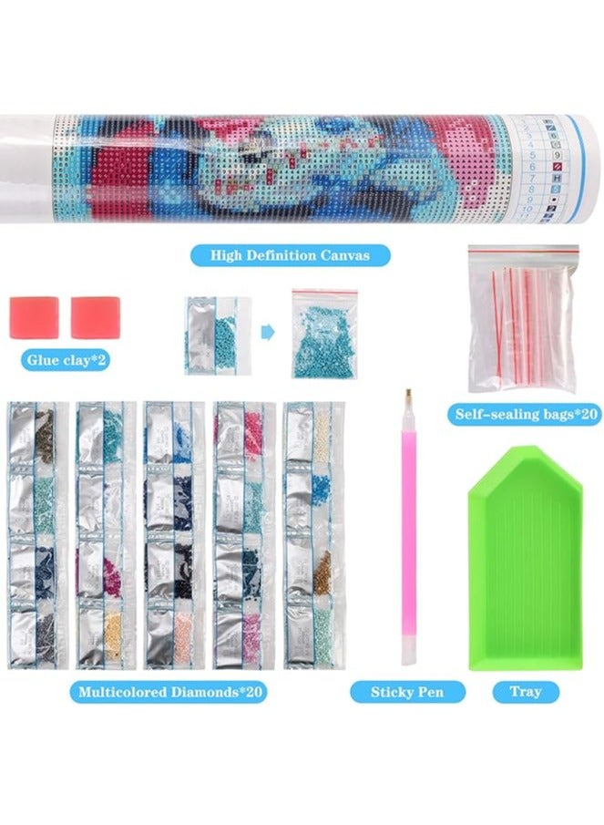 DIY Diamond Painting Material Kit High Quality Full Diamond Diamond Painting Kit Multi-Color Suitable for Adults and Children - Image 2