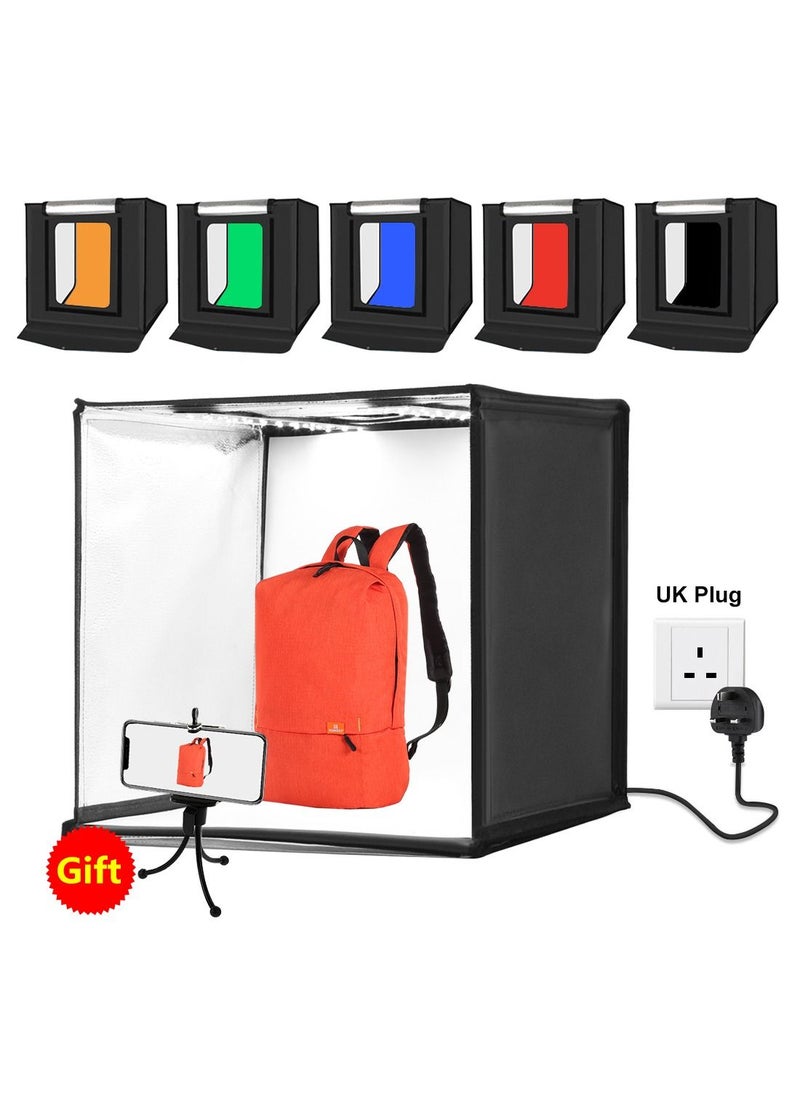 PULUZ - Portable Photo Studio Light Box 60 x 60 x 60 cm Photography Tent Kit with 6 Removable Backdrops - Image 1
