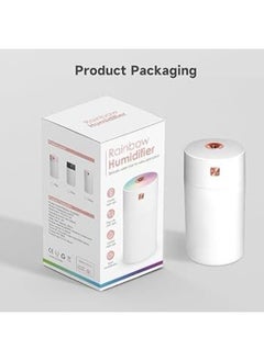 Generic Mini Portable Air Humidifier with Colorful LED Light – USB Powered for Fresh Air & Better Breathing at Home, Office & Car  - Image 5