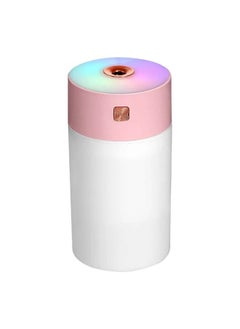 Generic Mini Portable Air Humidifier with Colorful LED Light – USB Powered for Fresh Air & Better Breathing at Home, Office & Car  - Image 1