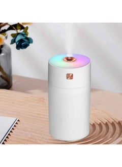 Generic Mini Portable Air Humidifier with Colorful LED Light – USB Powered for Fresh Air & Better Breathing at Home, Office & Car  - Image 4
