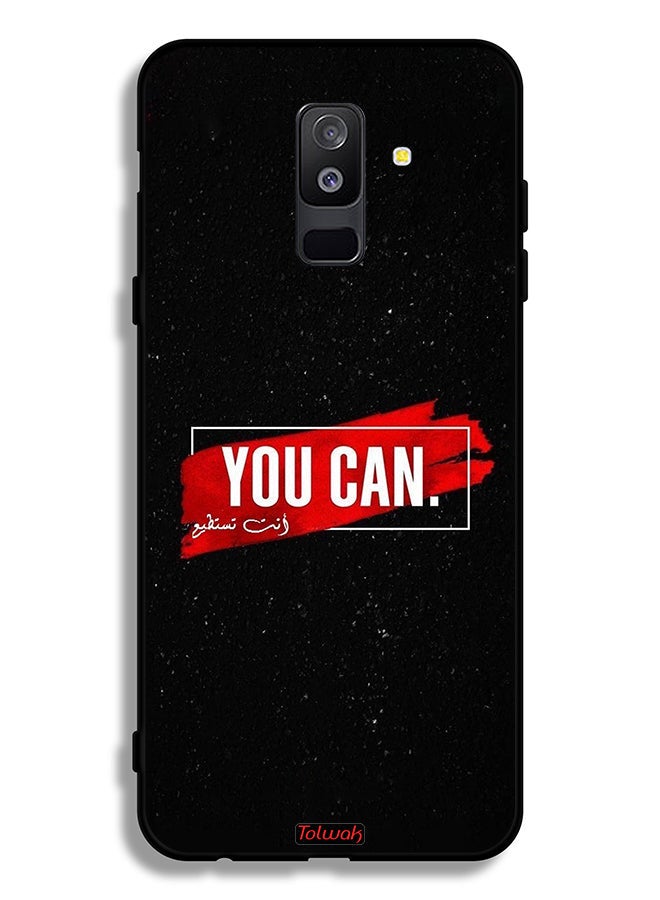 Tolwak Samsung Galaxy A6 Plus (2018) Protective Case Cover You Can - Image 1