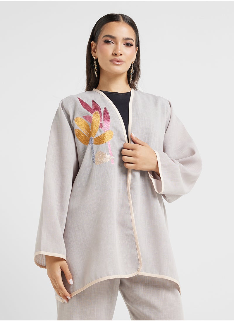 hayas closet Embroideried Blouse and Pant Set  - Image 3