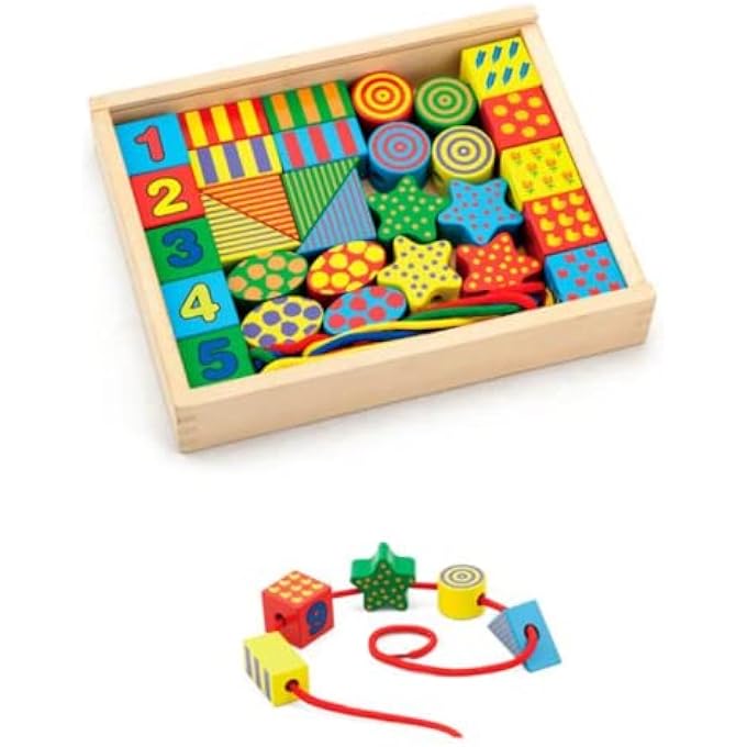 LACING BLOCKS FOR AGES 3+ YEARS - Image 1
