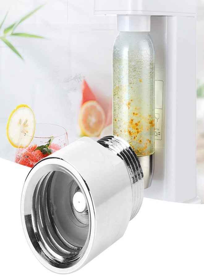 Fdit محول أسطوانة غاز ثاني أكسيد الكربون Fdit معدني، خيط أنثوي TR21-4 إلى خيط ذكري CGA320 لمشروبات الصودا - Image 2