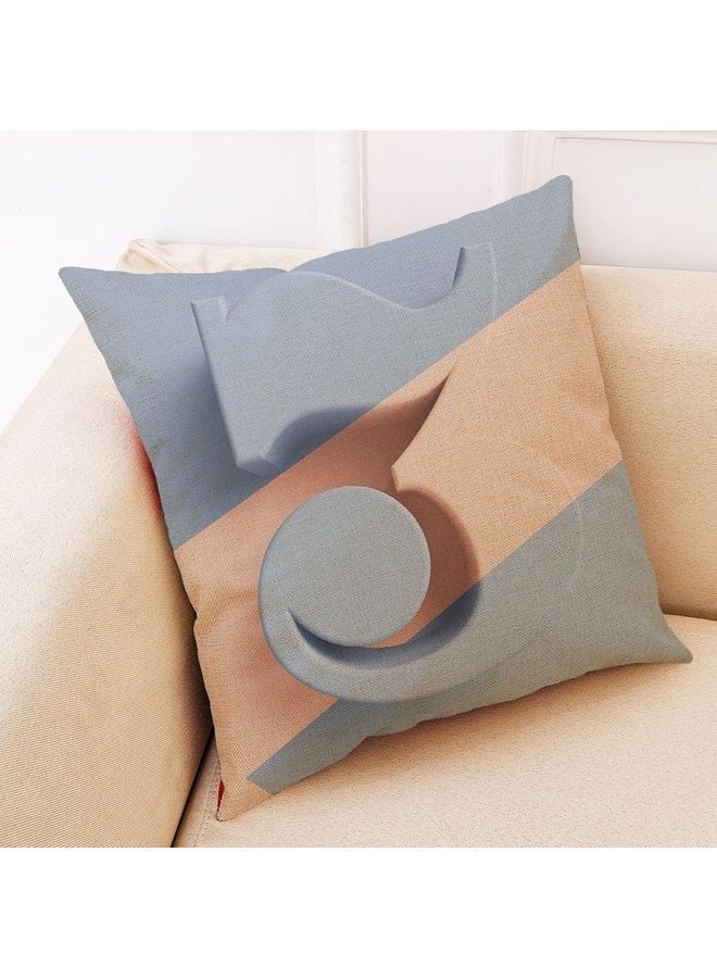 نيبمينينت غطاء وسادة ديكور رمادي/وردي 45x45سم